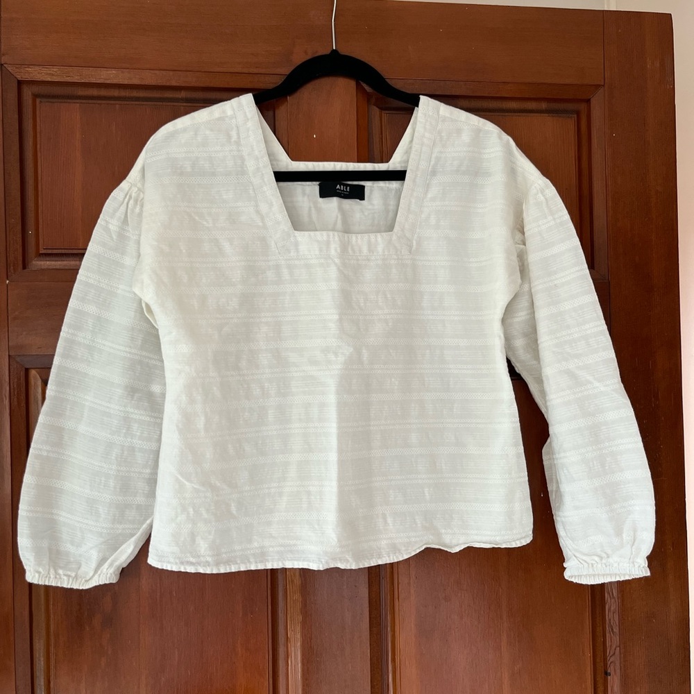 Able Square Neck Blouse